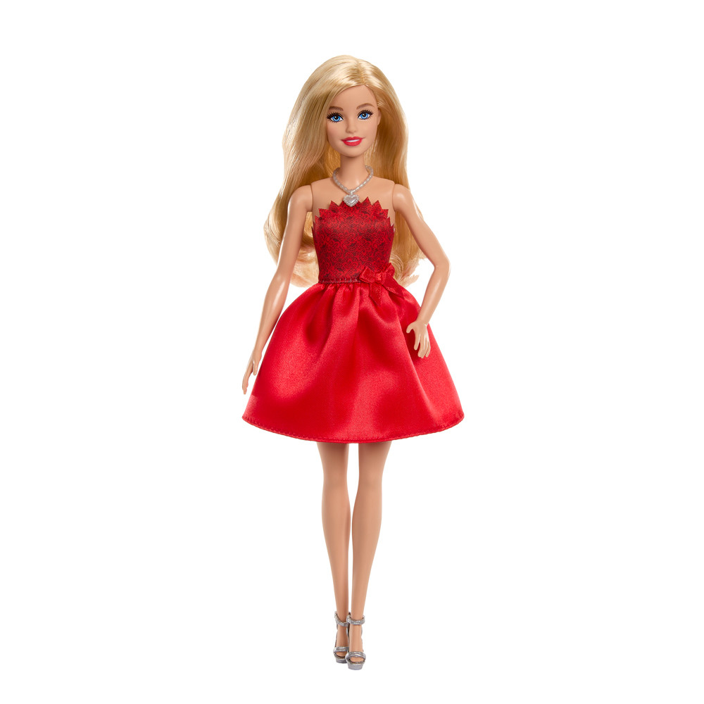 Barbie دمية الذكرى 80 Ruby-Red شقراء — صورة 4