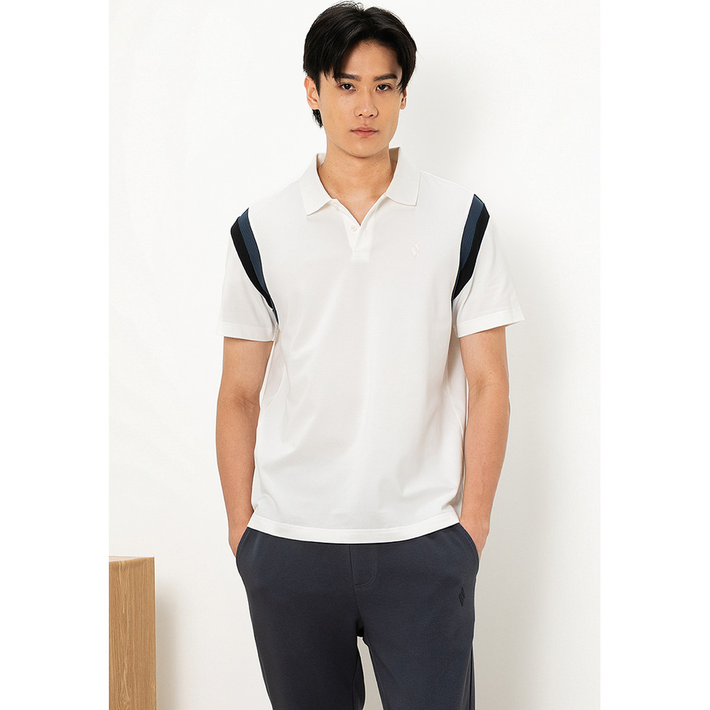 Skechers สเก็ตเชอร์ส เสื้อโปโลผู้ชาย Men Basketball Culture Polo Tee - SL325M376-00QF