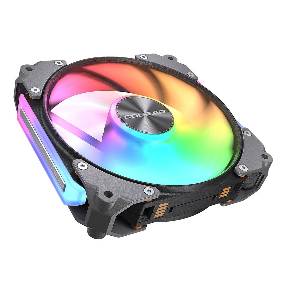 พัดลมเคส CASE FAN (พัดลมเคส) COUGAR APOLAR 120 ARGB BLACK