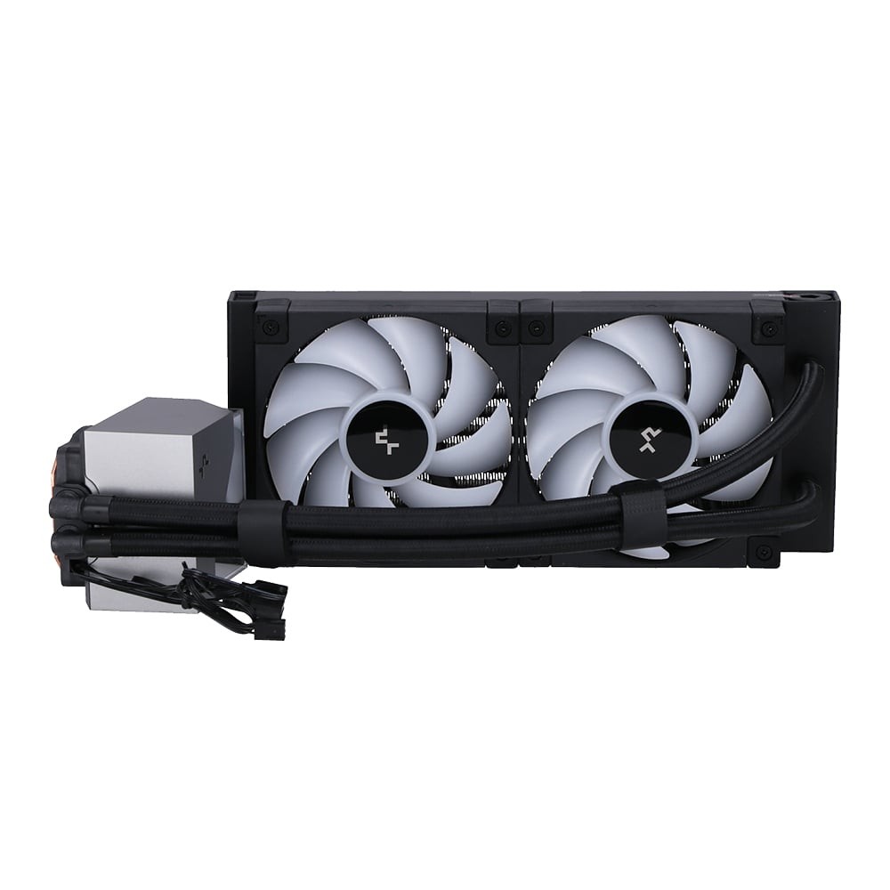 ระบบระบายความร้อนด้วยน้ำCPU LIQUID COOLER (ระบบระบายความร้อนด้วยน้ำ) DEEPCOOL LT240 ARGB (BLACK)