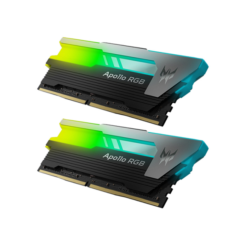 Ram- 16GB (2x8GB) RAM PC (หน่วยความจำ) ACER PREDATOR APOLLO RGB DDR4 3600MHz CL14 DIMM (APOL-16GB-36