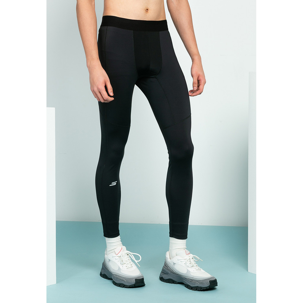 Skechers สเก็ตเชอร์ส กางเกงเลกกิ้งผู้ชาย Men Running Performance Tights - SP325M