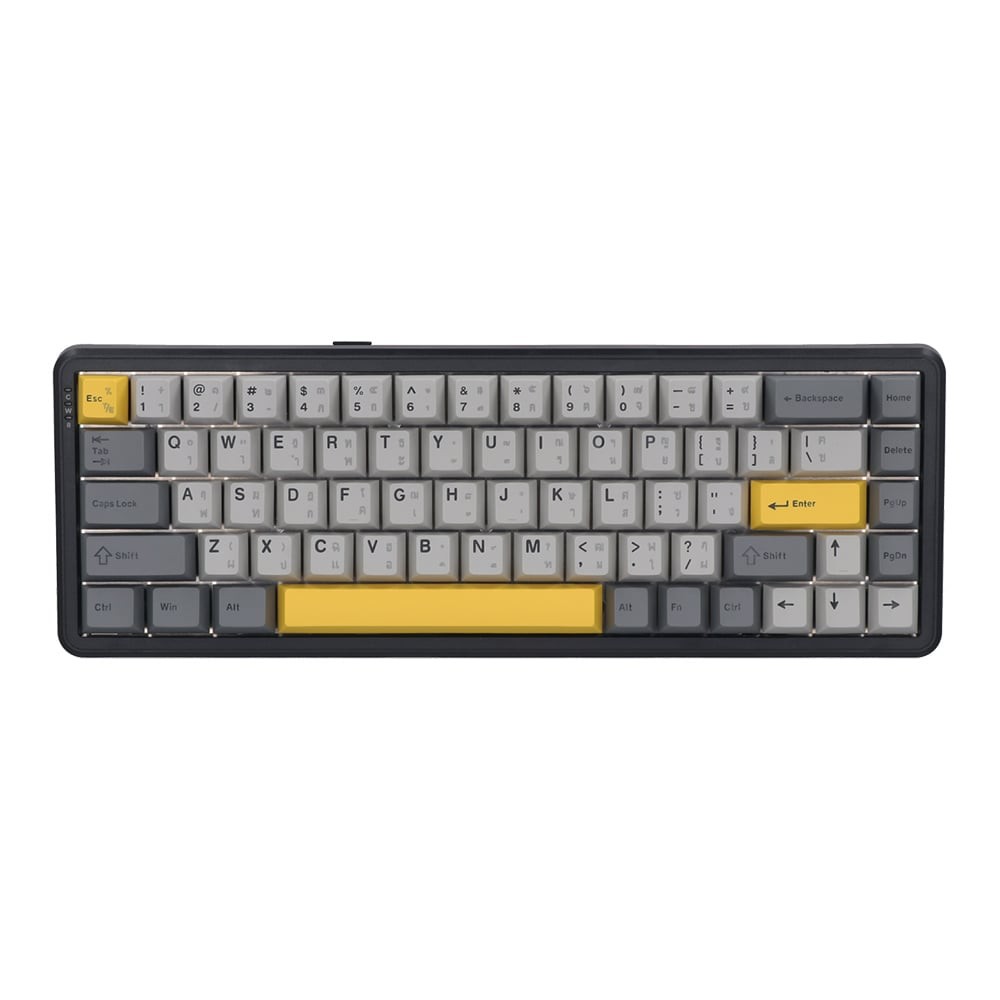 WIRELESS KEYBOARD (คีย์บอร์ดไร้สาย) AJAZZ AK680 MAX (8+1K) MAGNETIC SWITCH RGB EN/TH - STARRY NIGHT