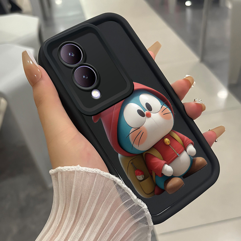 เคสสำหรับ VIVO Y17S Y36i G2 Y28 5G เคสโทรศัพท์แมวกันกระแทก