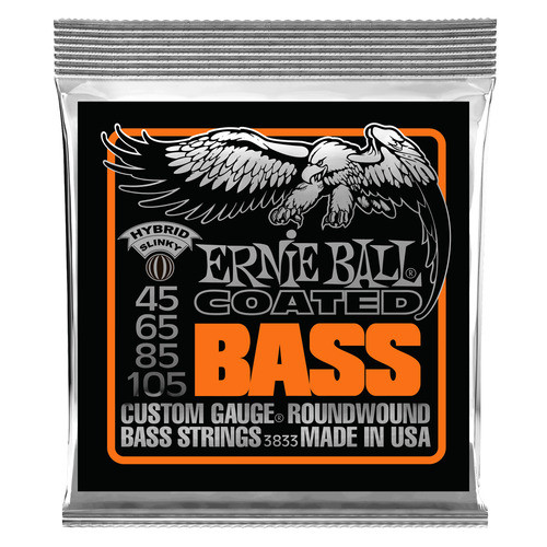 ERNIE BALL ERNIE BALL 3833 สายเบส 45-105 COATED HYBRID SLINKY