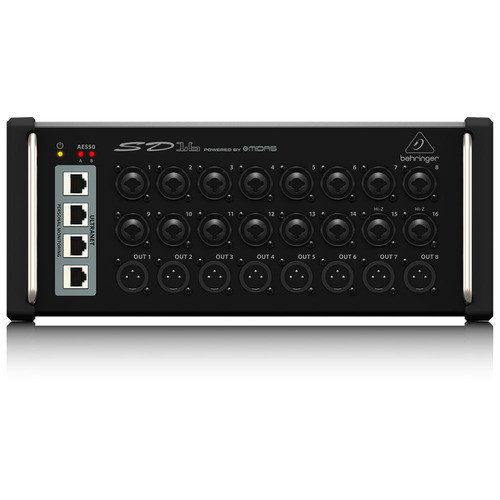 Behringer 16 Input 8 Output ผสมผสานกับ Stage Box X32 Sd16
