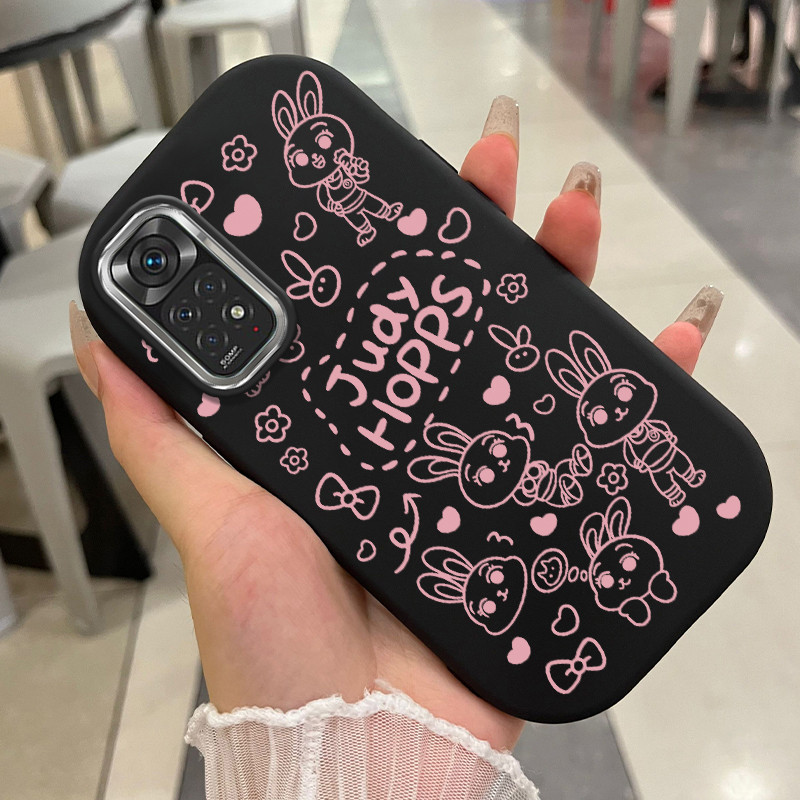 เคสสำหรับ Xiaomi Redmi Note 11 Pro Note 11s Note 11 Pro 5G เคสโทรศัพท์กระต่ายจิ้งจอกกันกระแทก