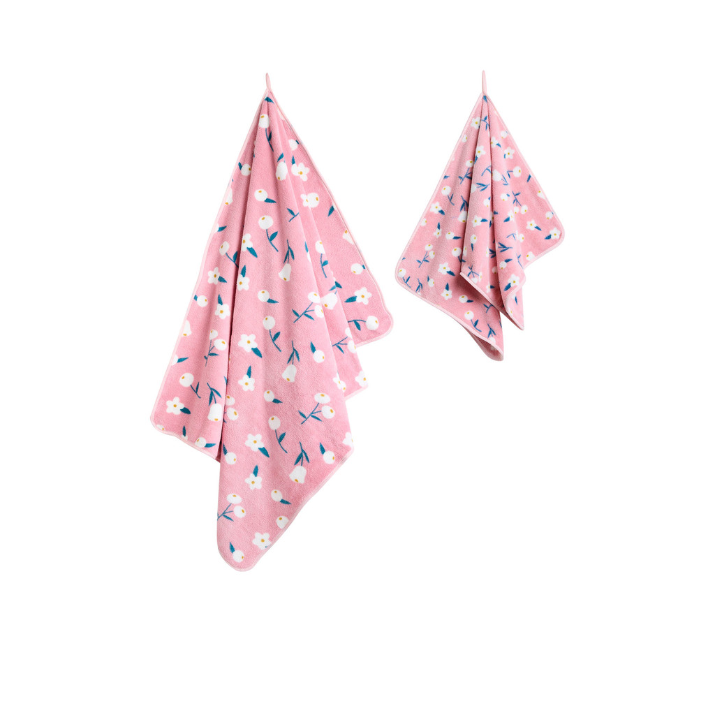 Haven ผ้าขนหนู ผ้าเช็ดตัวนาโน ซับน้ำได้ดี แห้งไว ไม่เป็นขุย ผ้าเช็ดตัว ผ้าเช็ดผม รุ่น Nano Print - รูปที่ 6