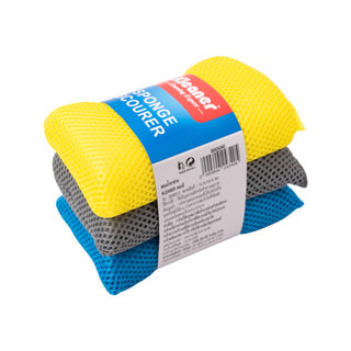 ฟองน้ำตาข่าย KLEANER รุ่น GSW013 (แพ็ก 3 ชิ้น)