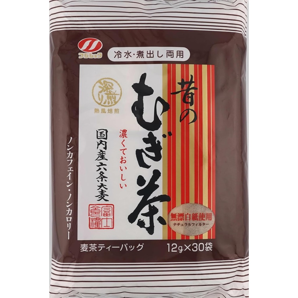 Fuji Shokuyoku no Mugi Tea (0.4 oz (12 g) x 30 P x 2 BagsDirectly from Japan