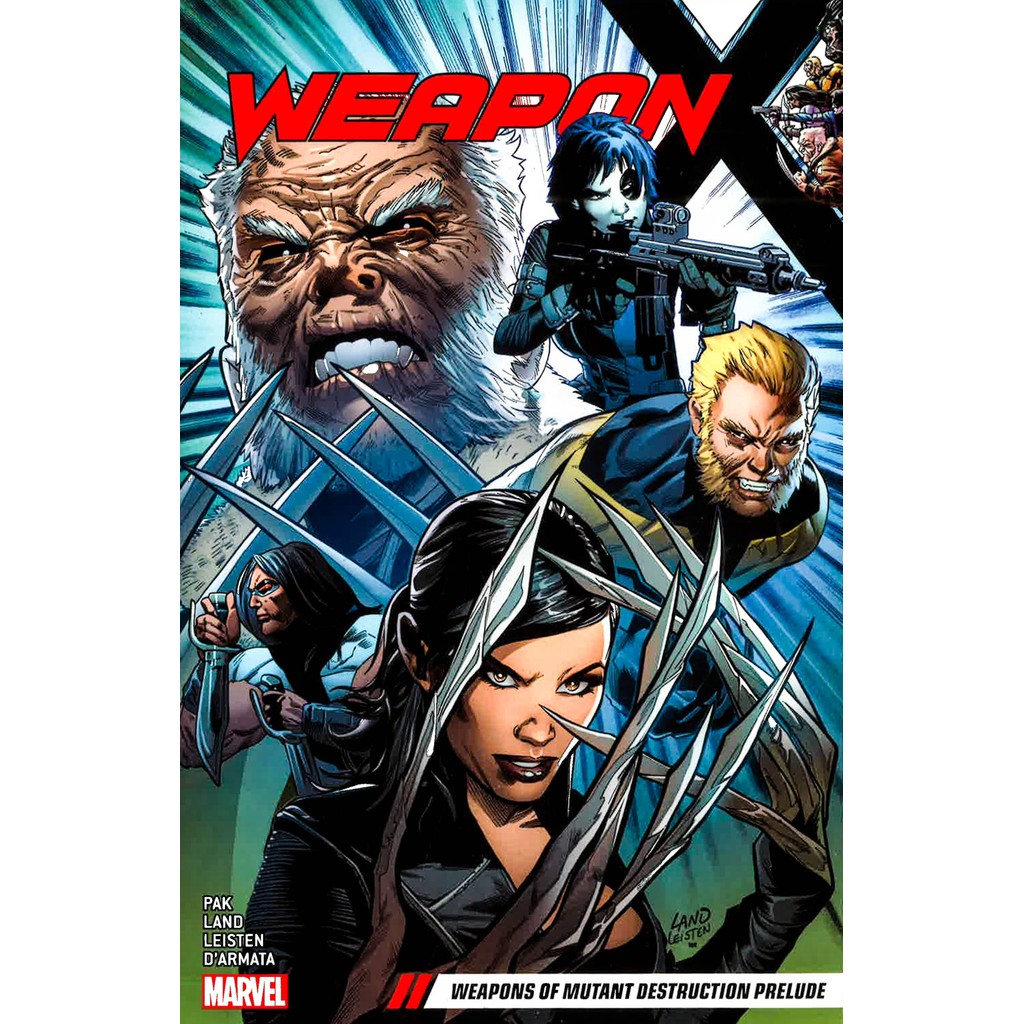 BBW หนังสือ Weapon X Vol. 1: Weapons Of Mutant Destruction Prelude ISBN: 9781302907341