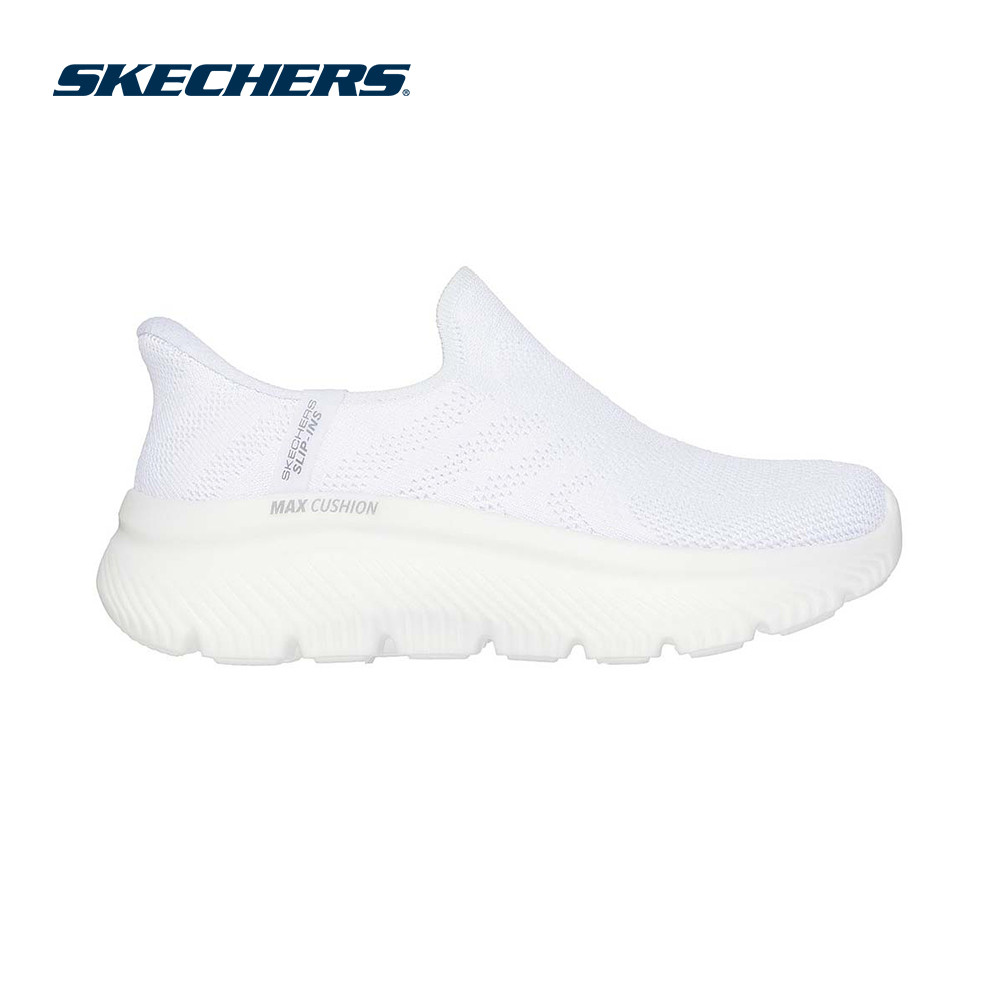 Skechers สเก็ตเชอร์ส รองเท้าผู้หญิง Women Slip-ins GOwalk Max Cushioning Hyper Burst Cleo Walking Shoes - 125880-WHT