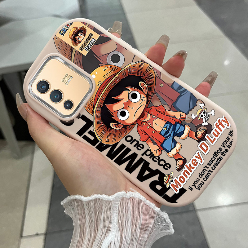 เคสสำหรับ VIVO V23 5G V23i 5G V23E 4G V23E 5G Y75 เคสโทรศัพท์ตัวละครเปลือกแก้วกันกระแทก