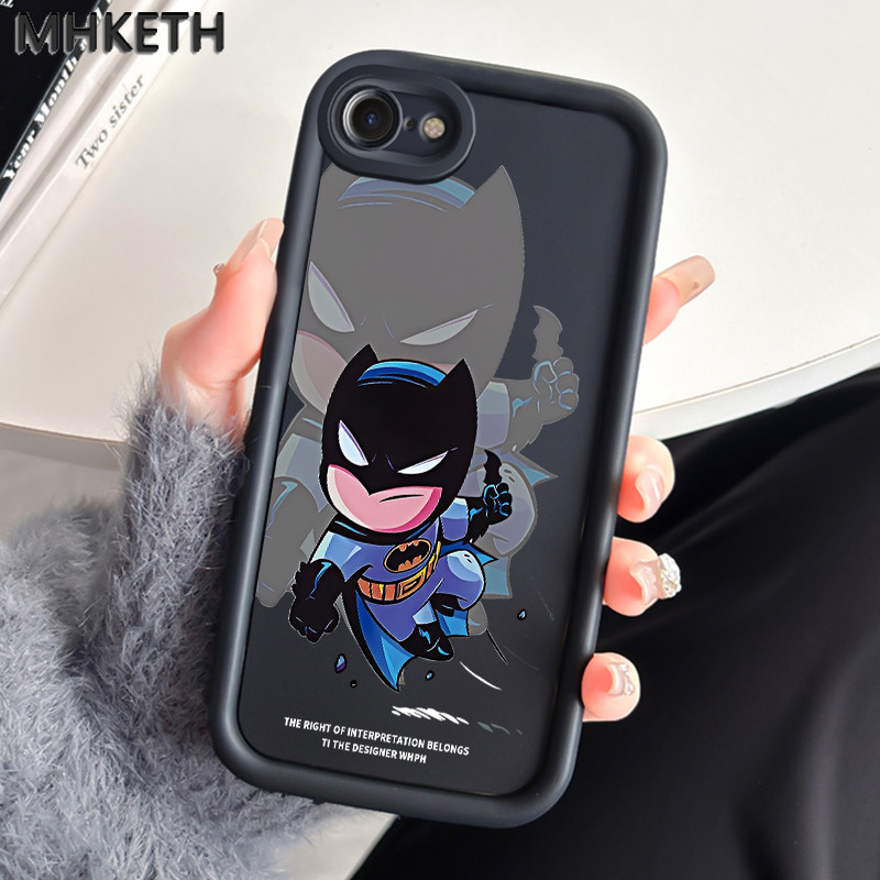 เคสสำหรับ iPhone 6 Plus 6s Plus 7 Plus 8 Plus SE 2020 X Xr Xs Max เคสโทรศัพท์ตัวละครการ์ตูน Q-Versio