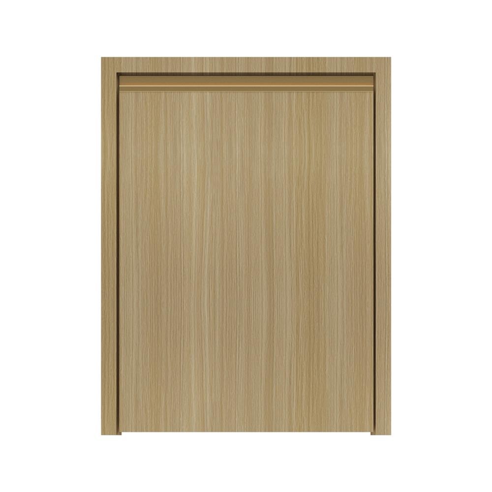 JUPITER บานถังแก๊สเรียบ SILKY WOODS 53x72 ซม. สีน้ำตาล จัดส่งโดย HomePro