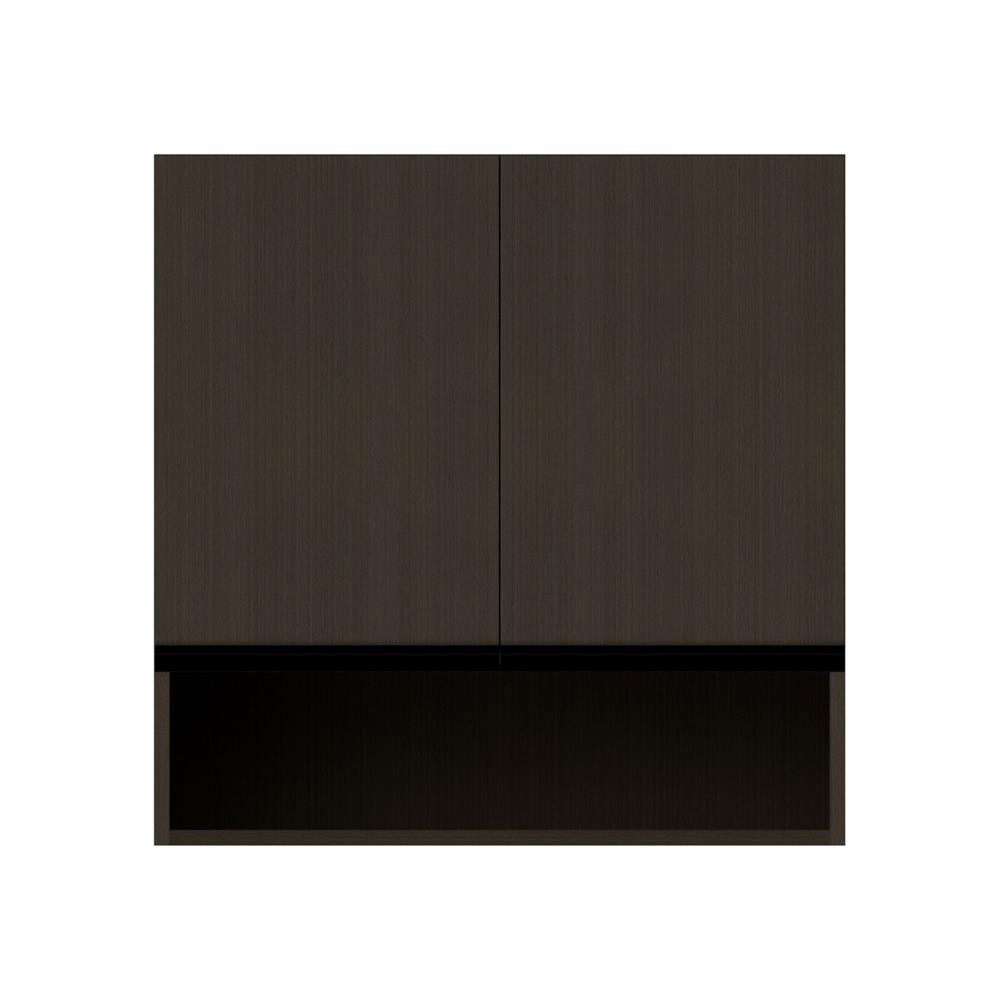 HomePro ตู้แขวนคู่ D2  SILKY BROWN 80x80 ซม. แบรนด์ JUPITER