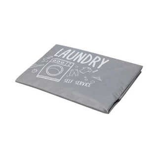 PLIM ถุงคลุมเครื่องซักผ้าฝาหน้า WASH DRY SIZE M สีเทา จัดส่งโดย HomePro
