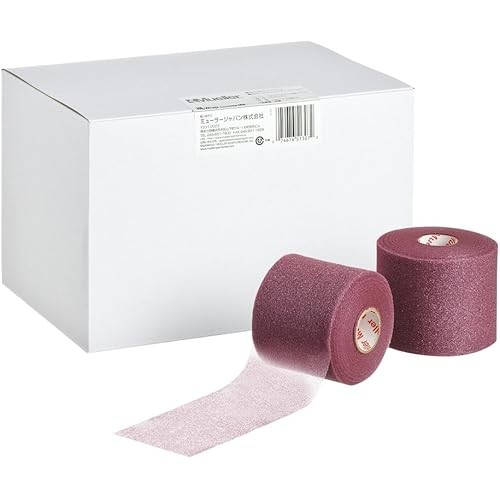 Mueller Mwrap Colored Big Maroon 70mm แพ็ค 12 อัน Underwrap Small 23713
