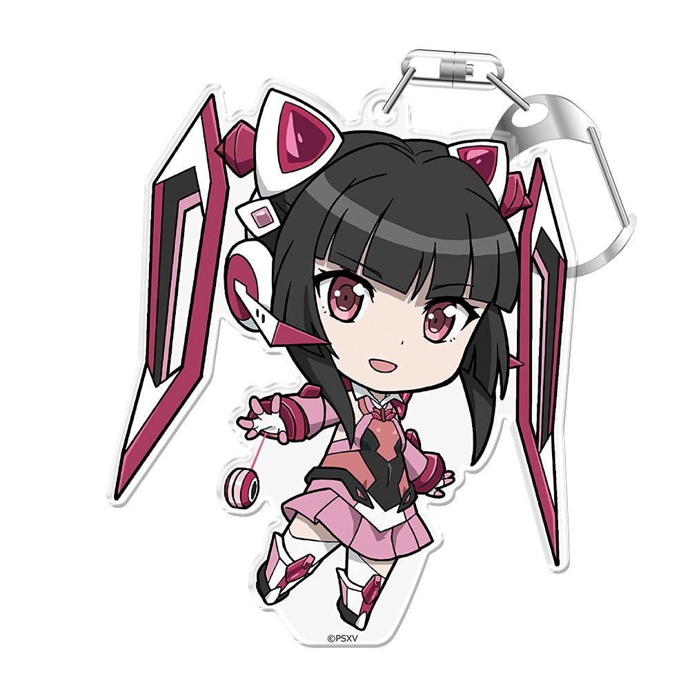 【ส่งตรงจากญี่ปุ่น】 Azu Maker Senki Zesshou Symphogear XV Puni Colle! พวงกุญแจ(มีขาตั้ง) สึคุโยมิ ชิ