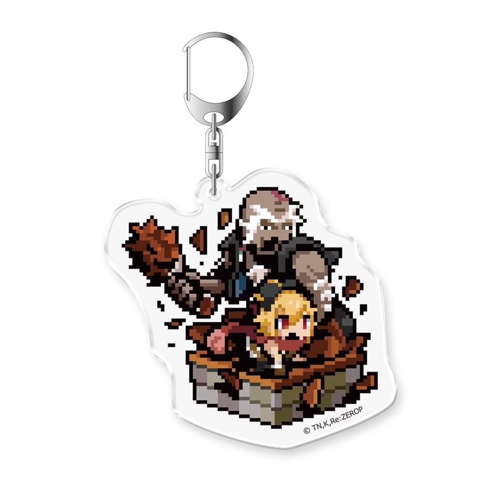 【ส่งตรงจากญี่ปุ่น】 Azu Maker Re:ZERO − Starting Life in Another World − Vignette Acrylic Keychain C