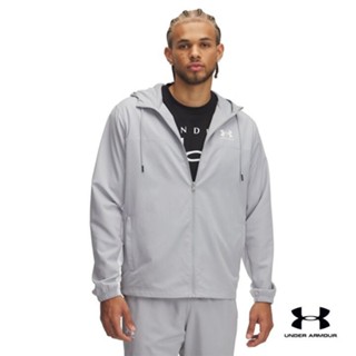 Under Armour เสื้อแจ็คเก็ตกันลมสำหรับผู้ชาย UA Rival Woven