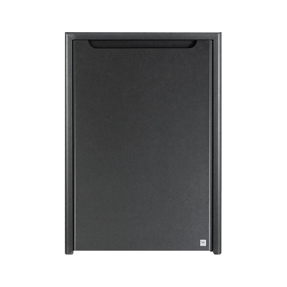KING บานถังแก๊ส CURVE 50.8x73.6 ซม. สีเทา จัดส่งโดย HomePro