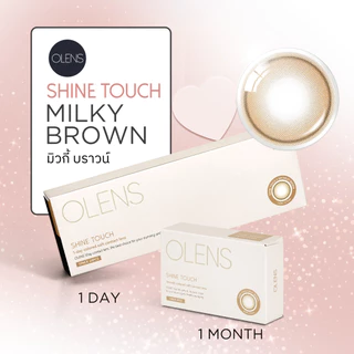 OLENS - Shine Touch Milky (1Pair) 1 Month - โอเลนส์ รายเดือน 1 คู่