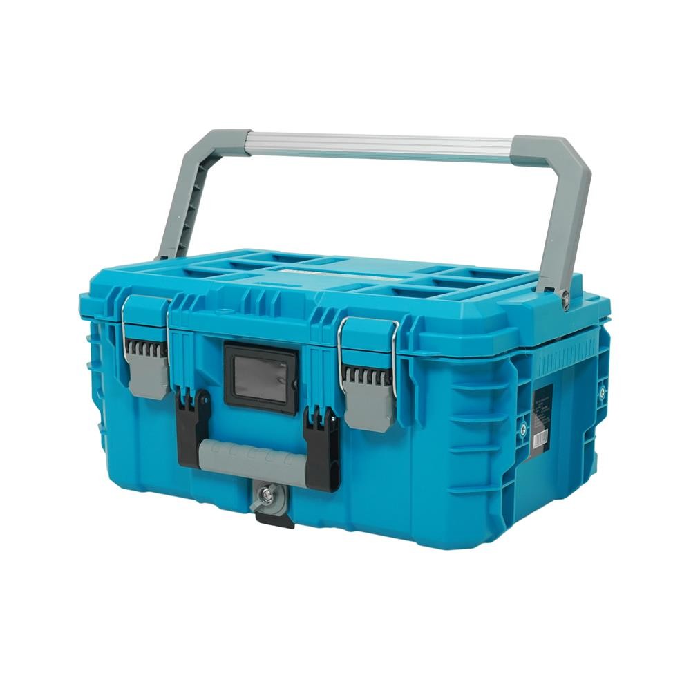 MATALL PRO กล่องเครื่องมือ HL6001-2 ขนาดใหญ่ สีเขียวน้ำทะเล จัดส่งโดย HomePro
