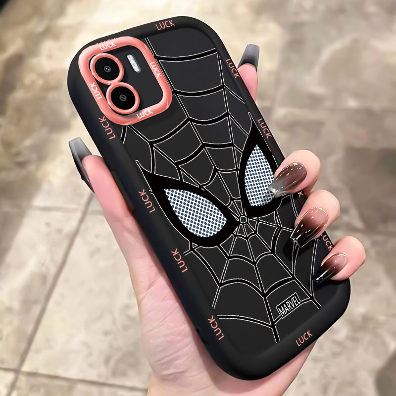 เคสสำหรับ Xiaomi Redmi A1 A2 เคสโทรศัพท์ใยแมงมุมกันกระแทกป้องกันการตก - รูปที่ 5