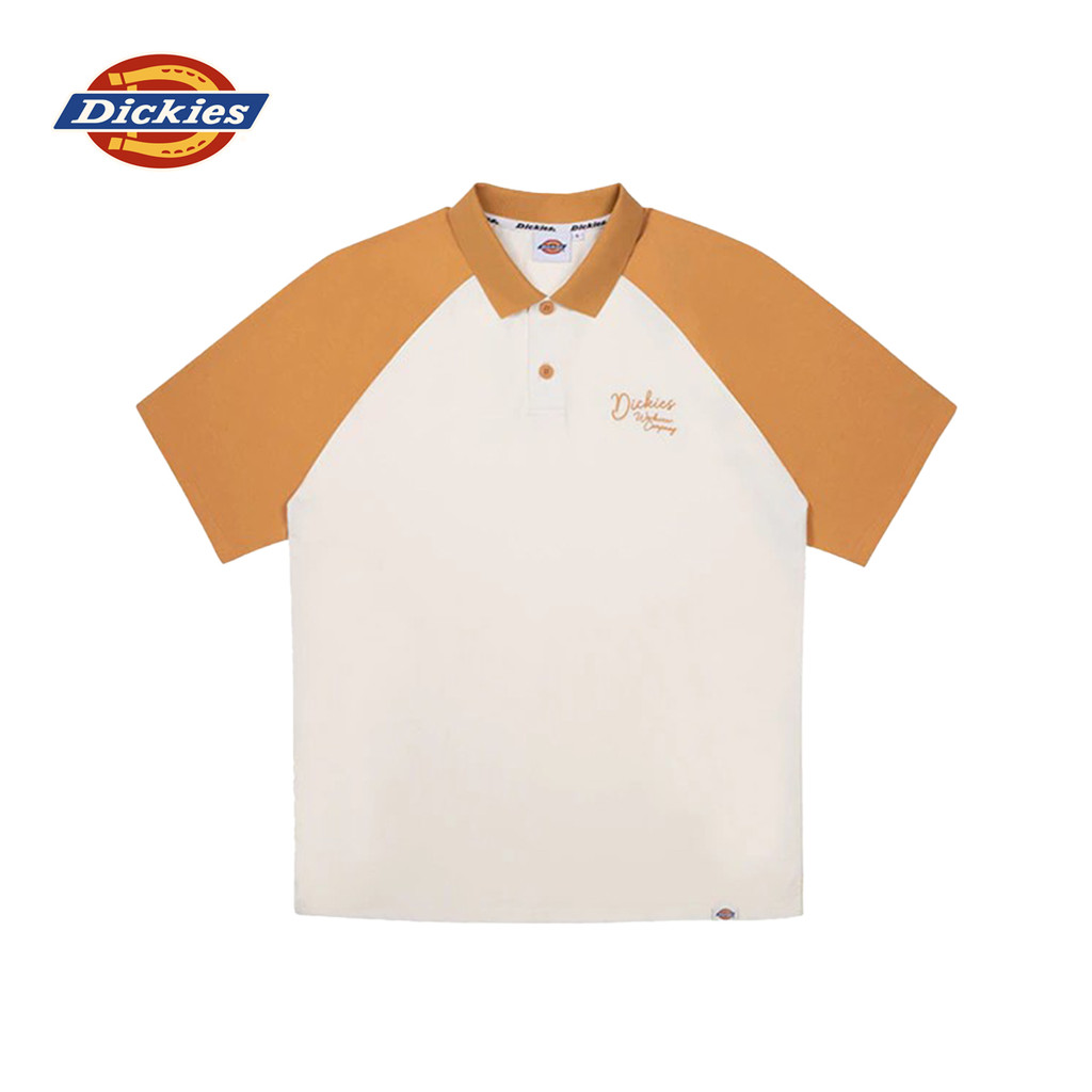 DICKIES MEN'S POLO SHIRT SS - OAK BUFFเสื้อ เสื้อโปโล แขนสั้น ผู้ชาย