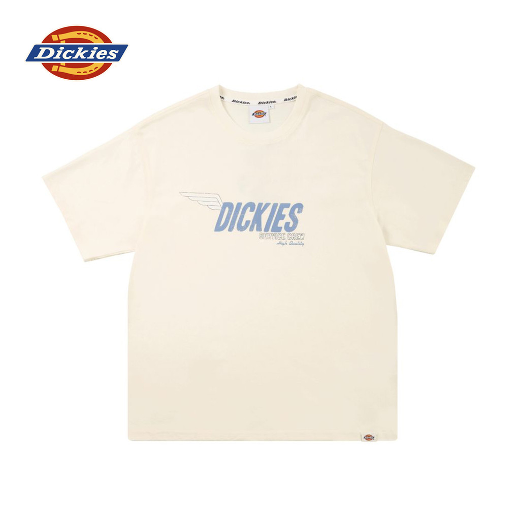 DICKIES MEN'S TEE SS - EGRET เสื้อยืด เสื้อยืดแขนสั้น ผู้ชาย
