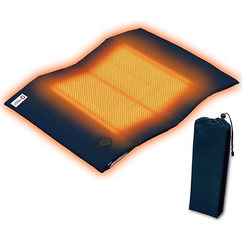 IRIS OHYAMA IRIS OHYAMA Heat Cushion HW-OC4-A Navy Single