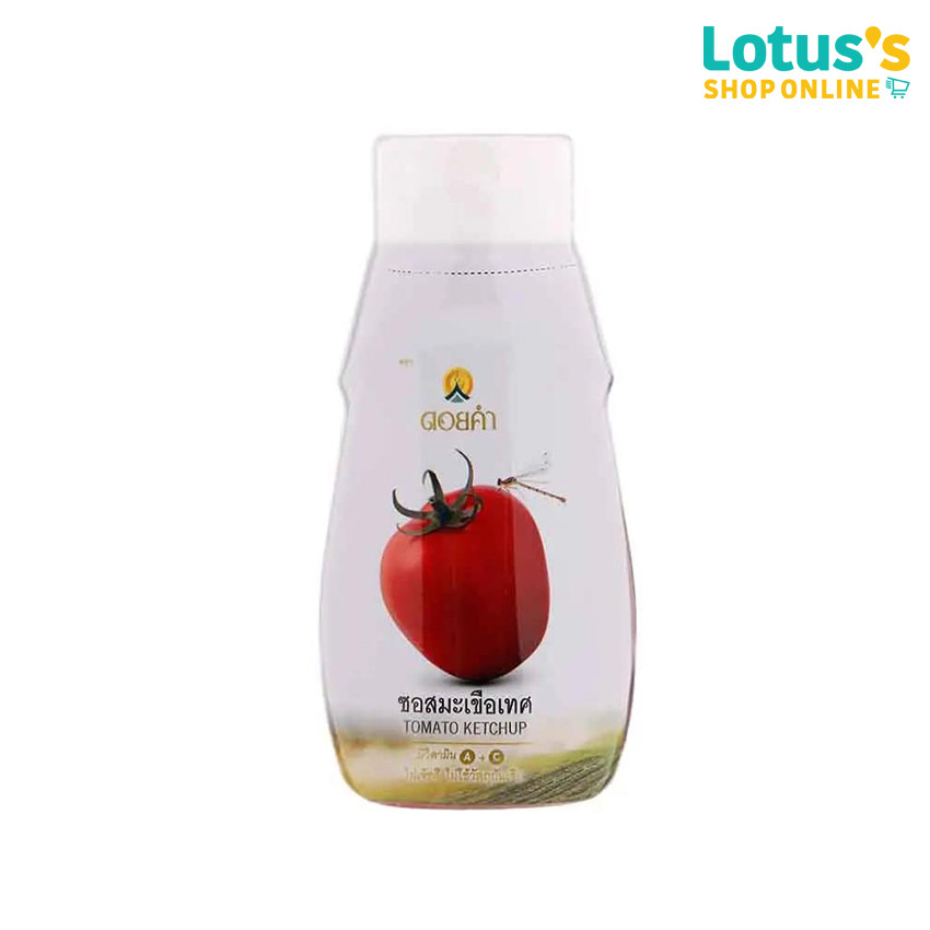 ดอยคำ ซอสมะเขือเทศ ขนาด 350 กรัม DOI KHAM TOMATO KETCHUP 350 G.