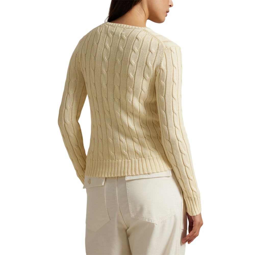 Polo Ralph Lauren เสื้อสเวตเตอร์ผู้หญิง รุ่น WMPOSWENC021329 สีเบจ - รูปที่ 2