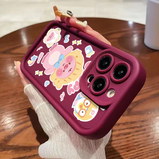 เคสสำหรับ Xiaomi Redmi A3 A3X POCO C61 เคสโทรศัพท์บีเวอร์สามสีซิลิโคนกันกระแทก