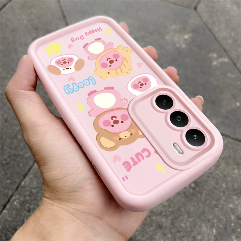 เคสสำหรับ Realme C75 4G C75X 4G 14X 5G เคสโทรศัพท์บีเวอร์สามสีซิลิโคนกันกระแทก