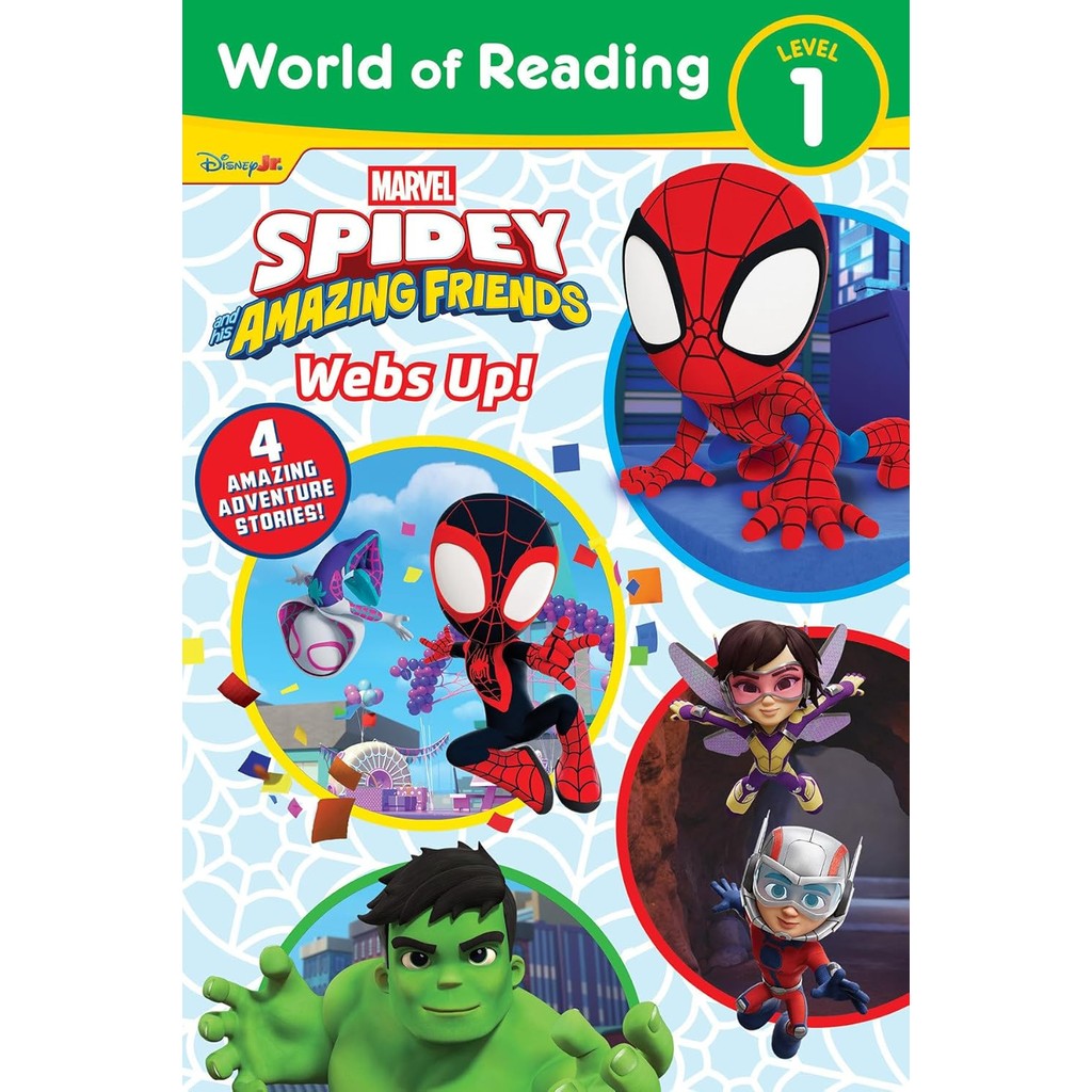 Chulabook|c321|หนังสือ|SPIDEY AND HIS AMAZING FRIENDS (WEBS UP!) 9781368114066