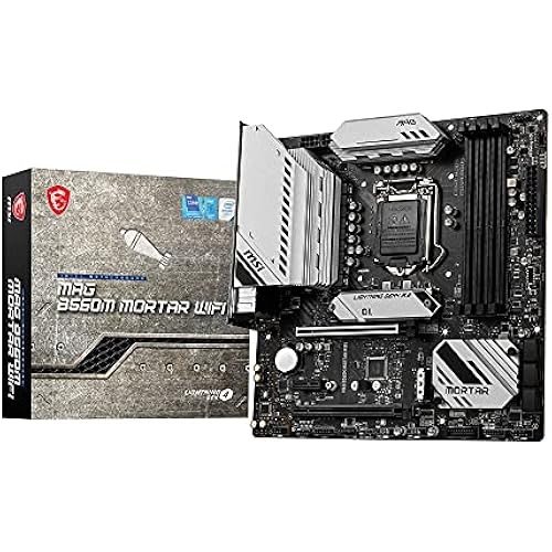 MSI MAG B560M MORTAR WIFI Motherboard MicroATX with Intel B560 Chipset MB5252