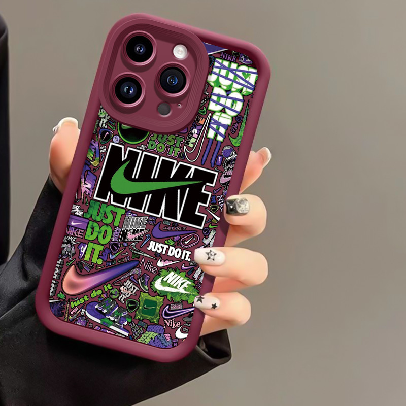 เคสสำหรับ OPPO A54 เคสโทรศัพท์แบรนด์อินเทรนด์ซิลิโคนกันกระแทก - รูปที่ 5