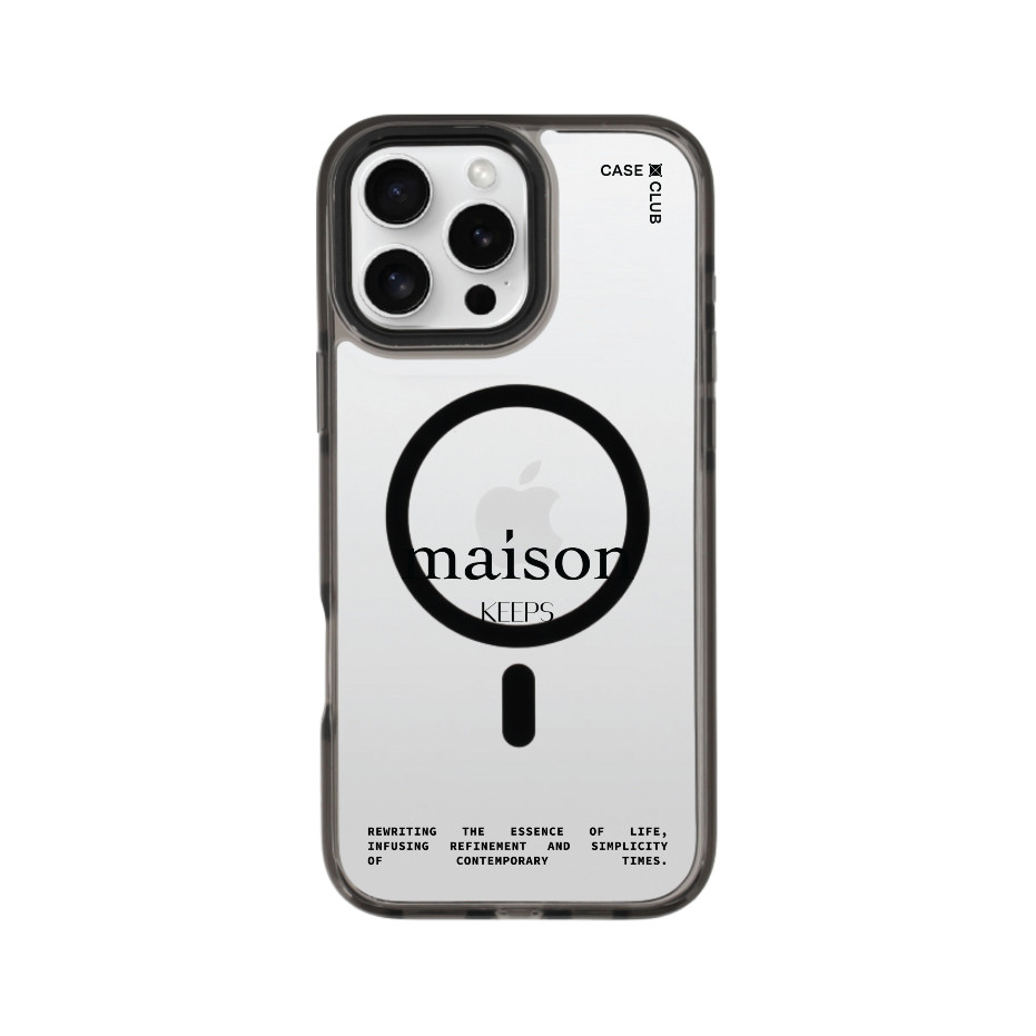 CaseClub เคสไอโฟน เคส ขอบสี maison KEEPS The Fundamental