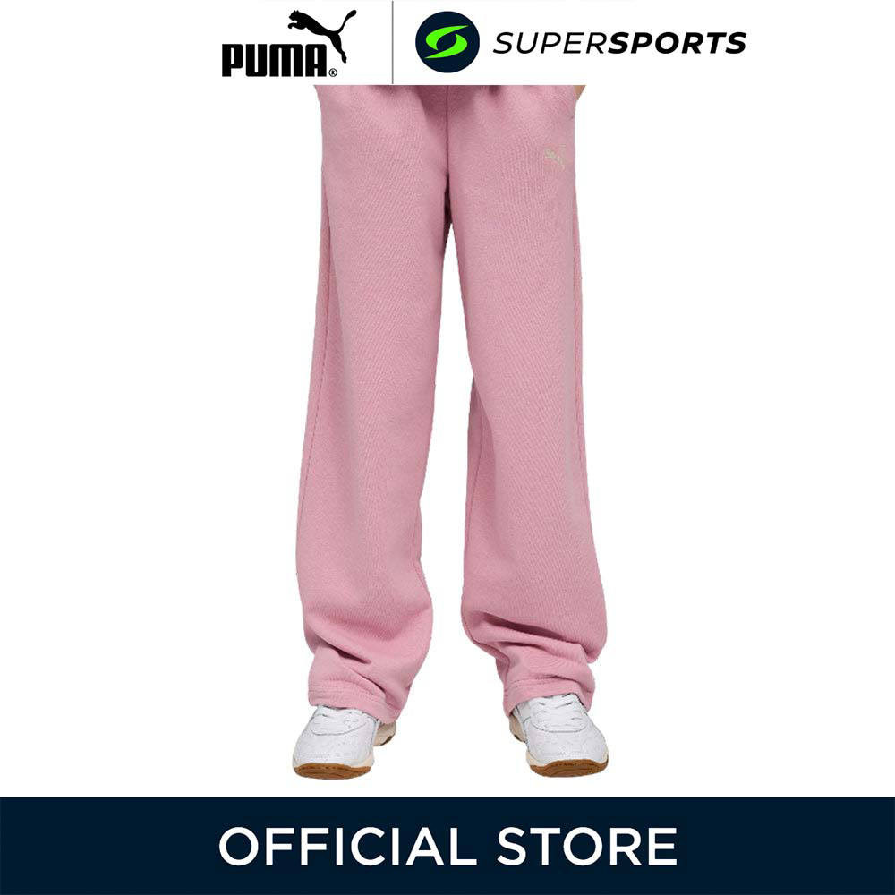PUMA Essentials Relaxed Wide Leg Sweatpants กางเกงขายาวเด็ก