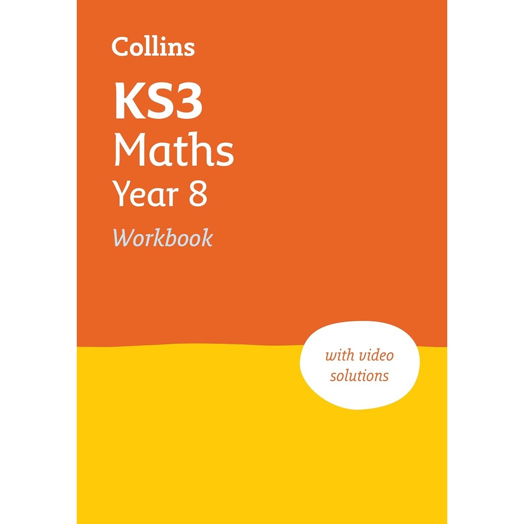 KS3 Maths Year 8 Workbook : Ideal for Year 8 (Collins Ks3 Revision) [Paperback]