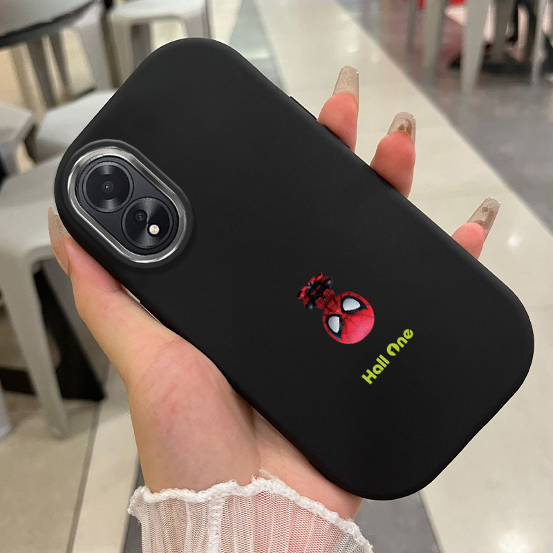 เคสสำหรับ OPPO A18 A38 เคสโทรศัพท์ฮีโร่อนิเมะกันกระแทก