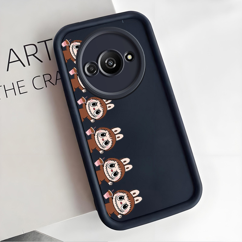 เคสสำหรับ Xiaomi Redmi A3 A3X POCO C61 เคสการ์ตูนลาบูบู