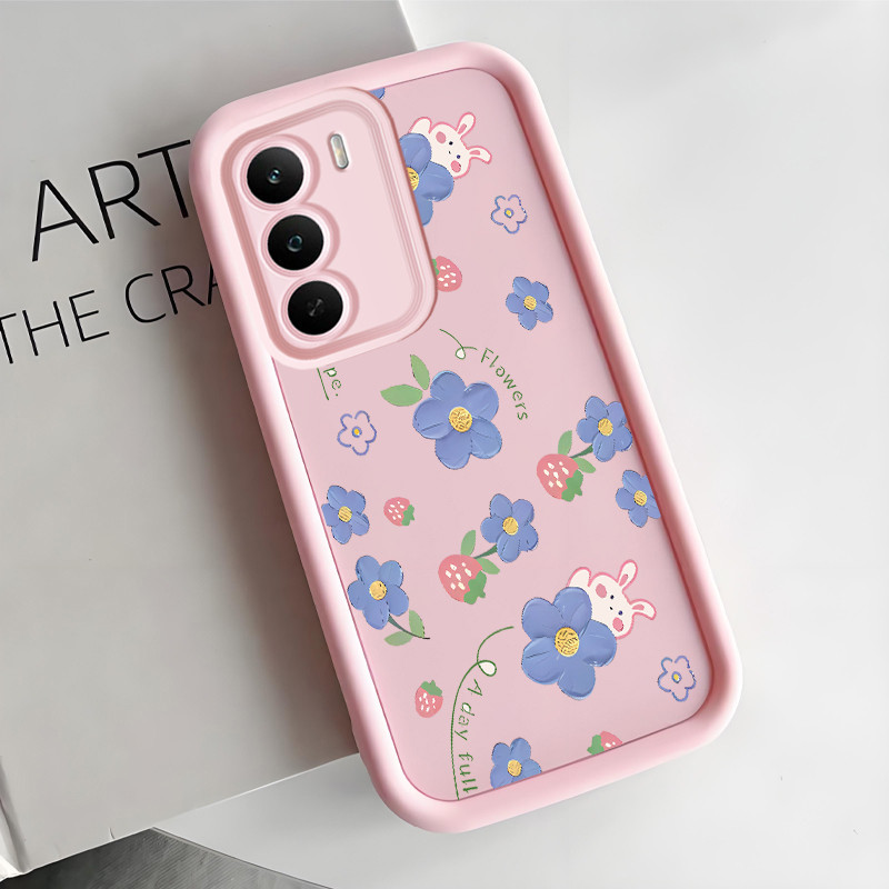 เคสสำหรับ Realme C75 4G C75X 4G 14X 5G เคสกระต่ายดอกไม้