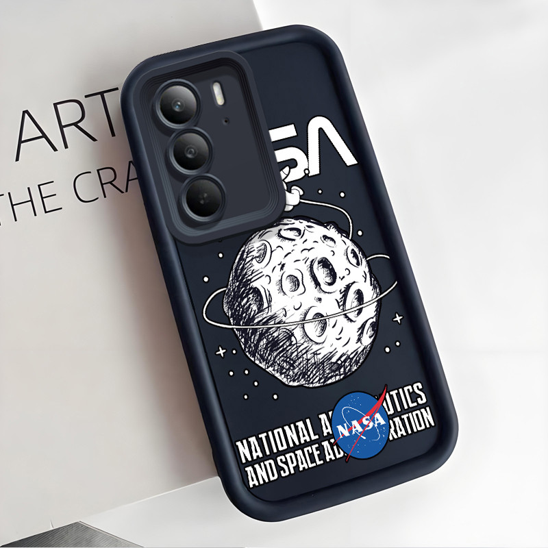 เคสสำหรับ Realme C75 4G C75X 4G 14X 5G เคสกระแสน้นาซ่า