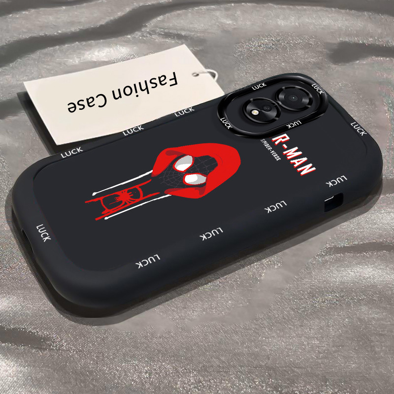 เคสสำหรับ OPPO A18 A38 เคสโทรศัพท์ฮีโร่อนิเมะกันกระแทกป้องกันการตก