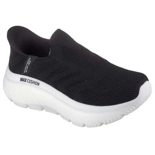 Skechers สเก็ตเชอร์ส รองเท้าผู้หญิง Women Slip-ins GOwalk Max Cushioning Hyper Burst Walking Shoes - 125880-BKW (latest)