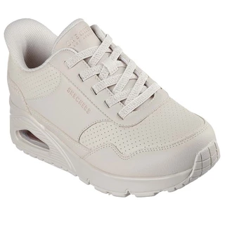 Skechers สเก็ตเชอร์ส รองเท้าผู้หญิง Women Slip-ins Street UNO Banksia Luxe Shoes - 177118-OFWT Air-Cooled Memory Foam