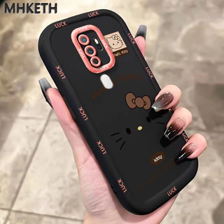 MHKETH เคสสำหรับ OPPO A5 2020 A9 2020 เคสมือถือลายแมวน่ารักและเป็นที่นิยม